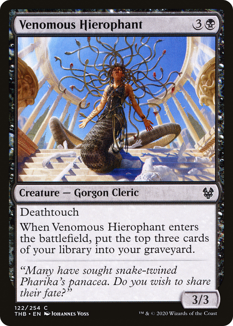 Venomous Hierophant [Theros Beyond Death] | Grognard Games
