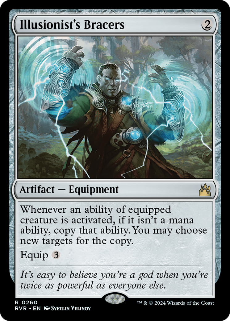 Illusionist's Bracers [Ravnica Remastered] | Grognard Games