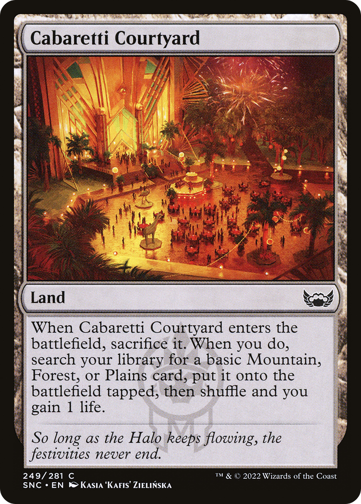 Cabaretti Courtyard [Streets of New Capenna] | Grognard Games