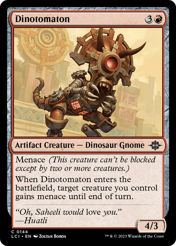 Dinotomaton [The Lost Caverns of Ixalan] | Grognard Games