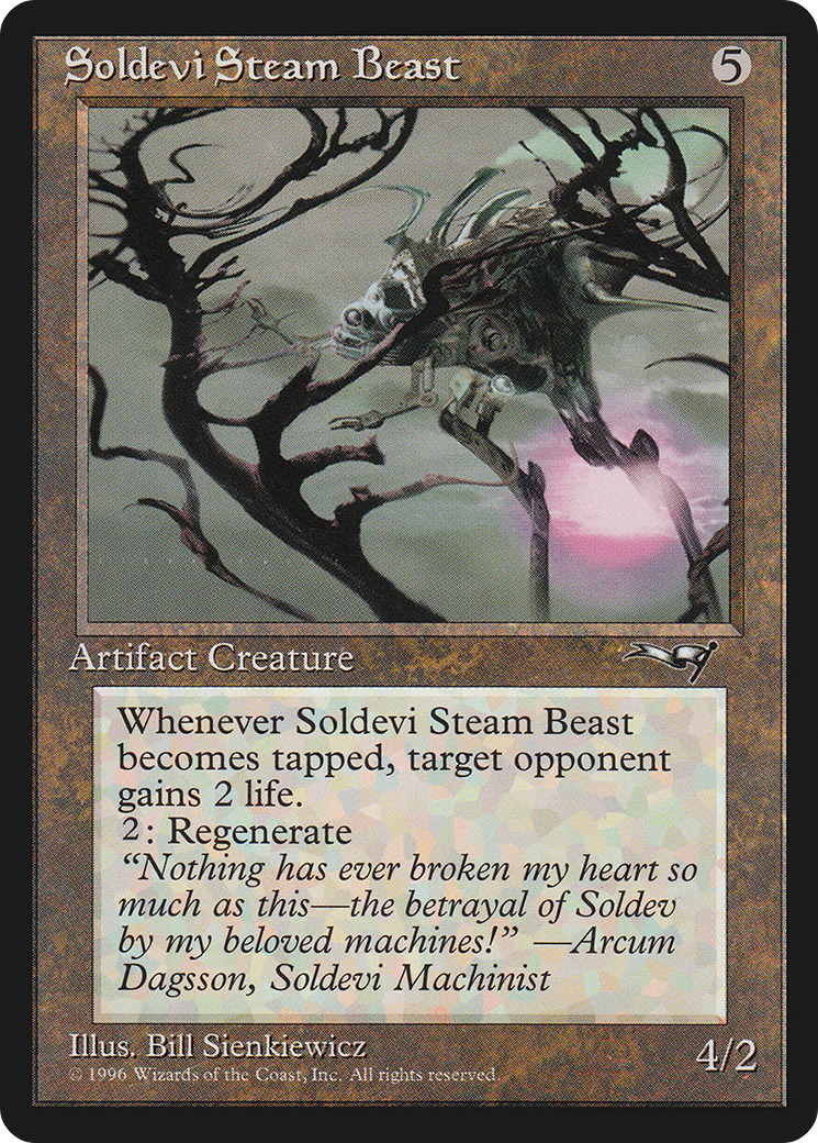 Soldevi Steam Beast (Mountain Background) [Alliances] | Grognard Games