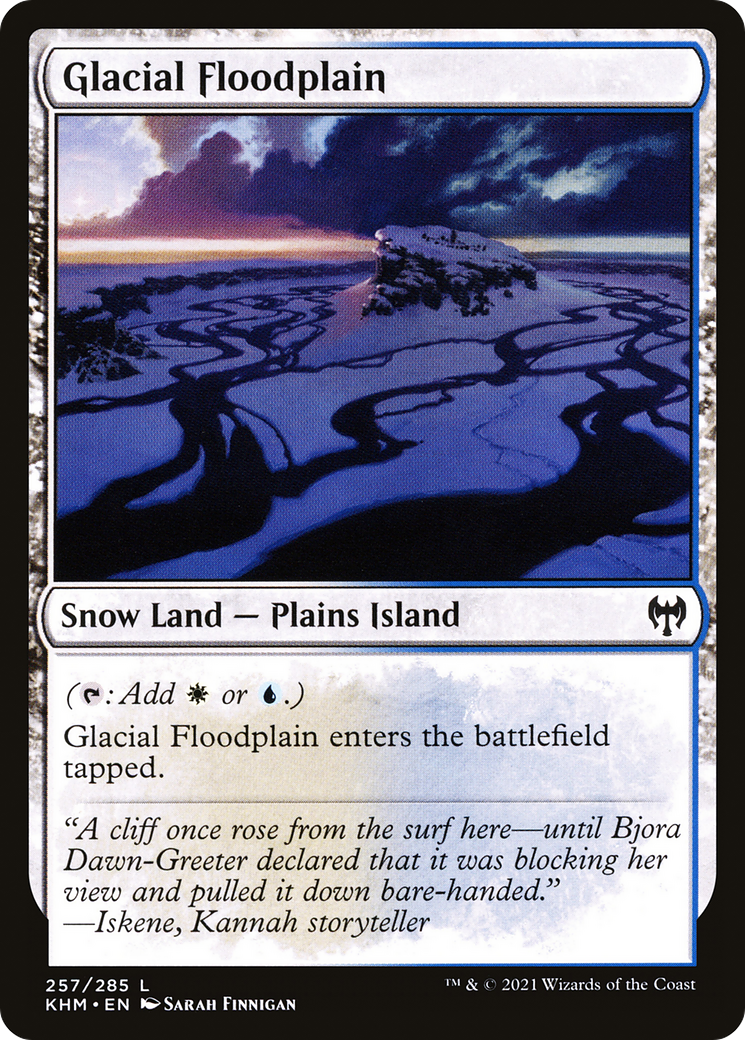Glacial Floodplain [Kaldheim] | Grognard Games