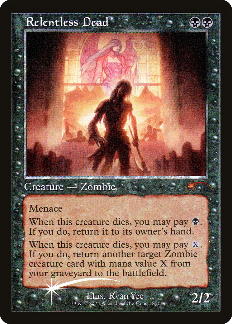 Relentless Dead (Retro Frame) [Secret Lair Drop Series] | Grognard Games