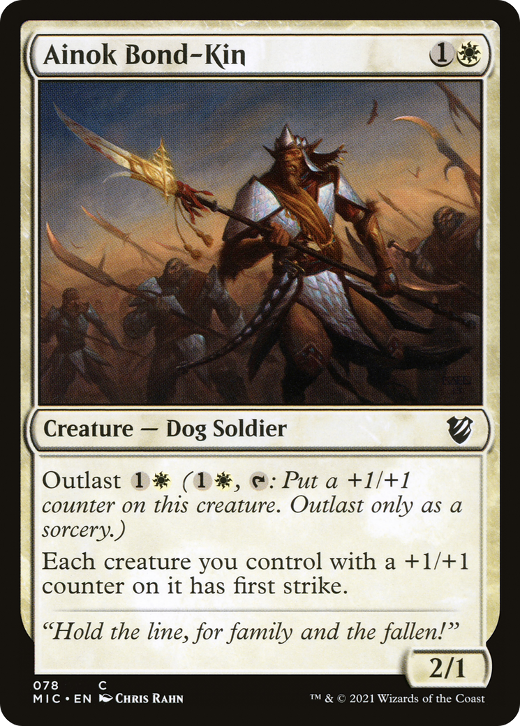 Ainok Bond-Kin [Innistrad: Midnight Hunt Commander] | Grognard Games