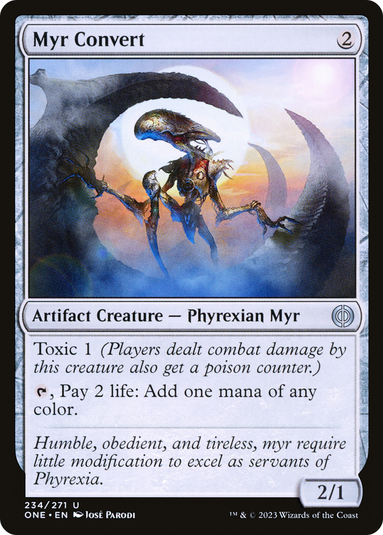 Myr Convert [Phyrexia: All Will Be One] | Grognard Games