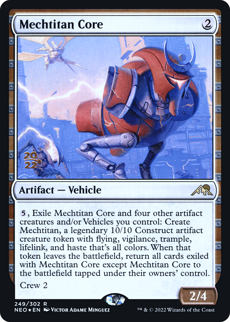 Mechtitan Core [Kamigawa: Neon Dynasty Prerelease Promos] | Grognard Games