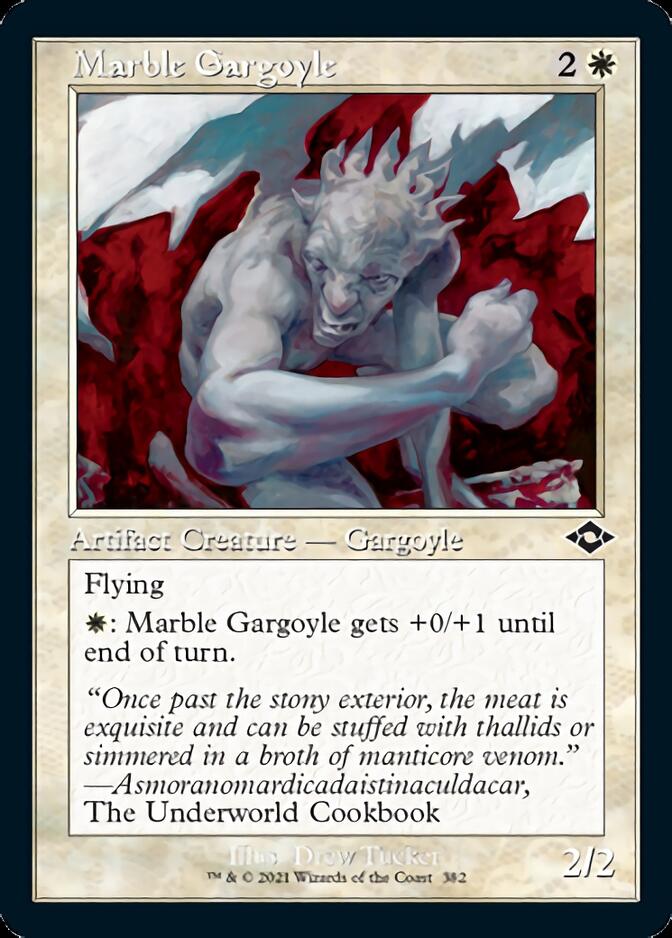 Marble Gargoyle (Retro Foil Etched) [Modern Horizons 2] | Grognard Games