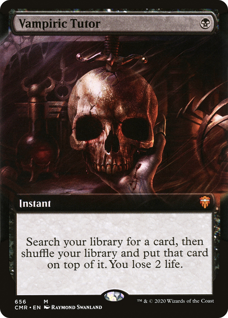 Vampiric Tutor (Extended) [Commander Legends] | Grognard Games