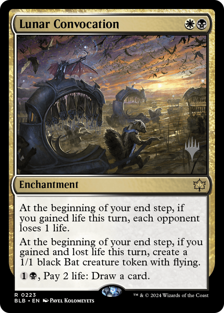 Lunar Convocation (Promo Pack) [Bloomburrow Promos] | Grognard Games