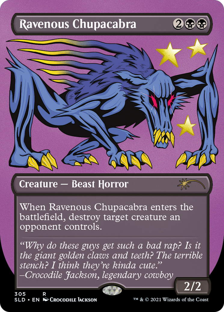 Ravenous Chupacabra (Borderless) [Secret Lair Drop Series] | Grognard Games