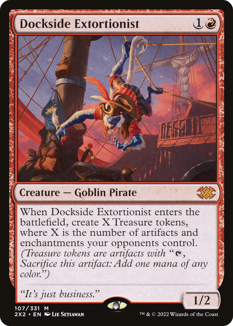 Dockside Extortionist [Double Masters 2022] | Grognard Games