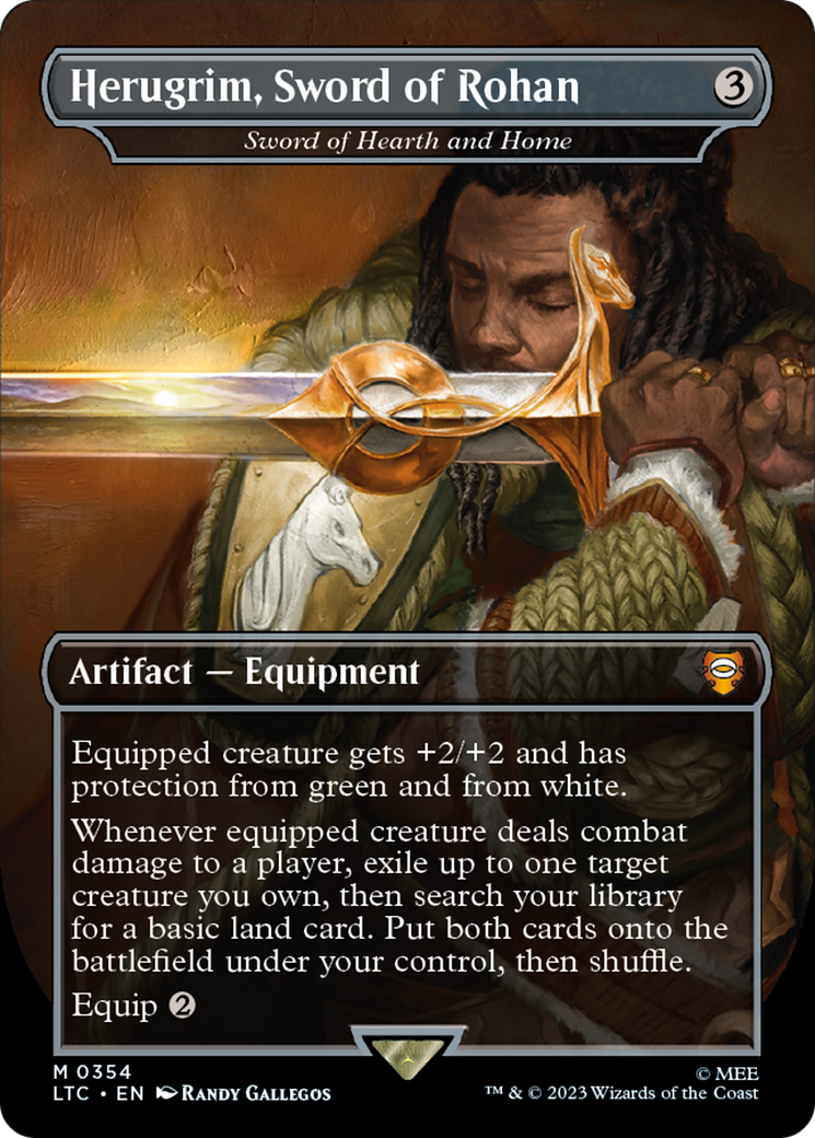 Herugrim, Sword of Rohan - Sword of Hearth and Home [The Lord of the Rings: Tales of Middle-Earth Commander] | Grognard Games