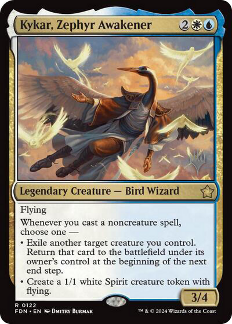 Kykar, Zephyr Awakener (Promo Pack) [Foundations Promos] | Grognard Games