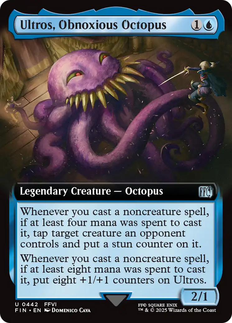 Ultros, Obnoxious Octopus (FIN-442) - FINAL FANTASY: (Extended Art) | Grognard Games