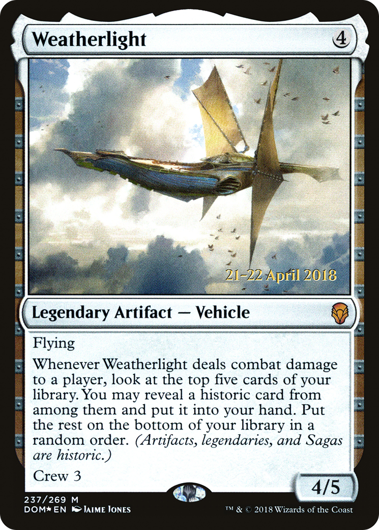 Weatherlight  [Dominaria Prerelease Promos] | Grognard Games
