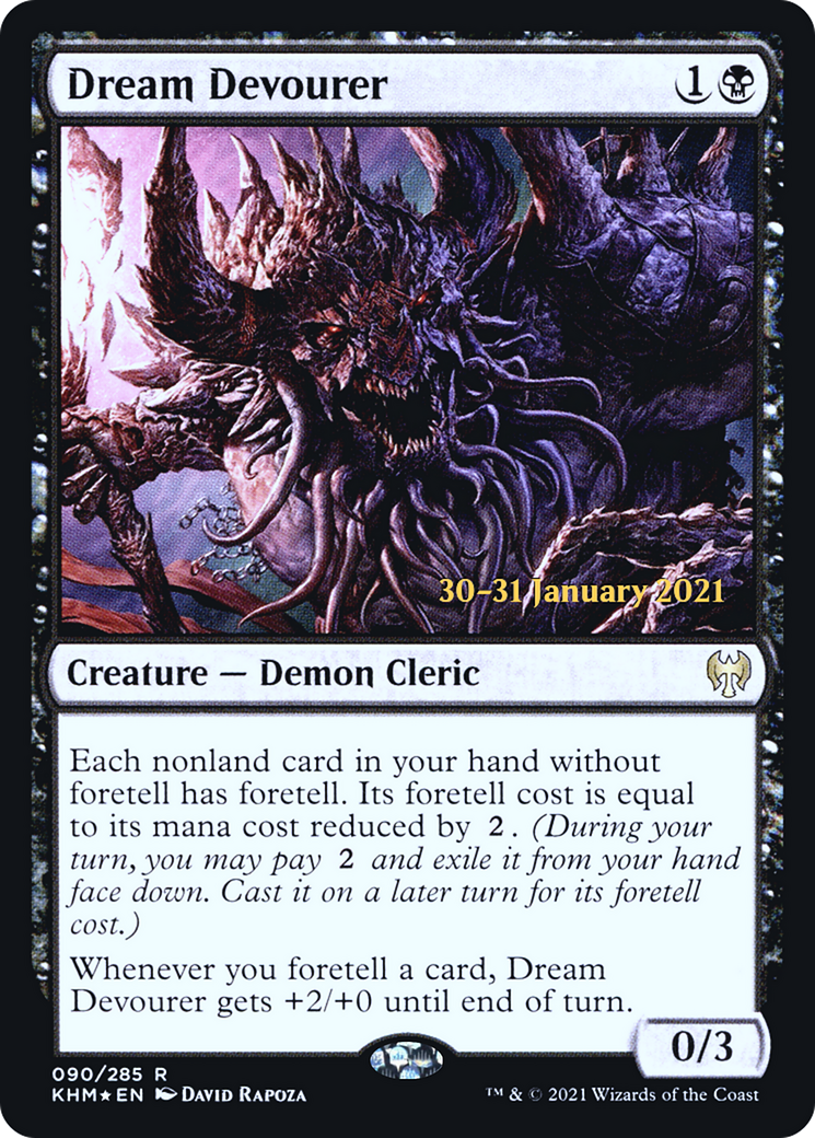 Dream Devourer [Kaldheim Prerelease Promos] | Grognard Games