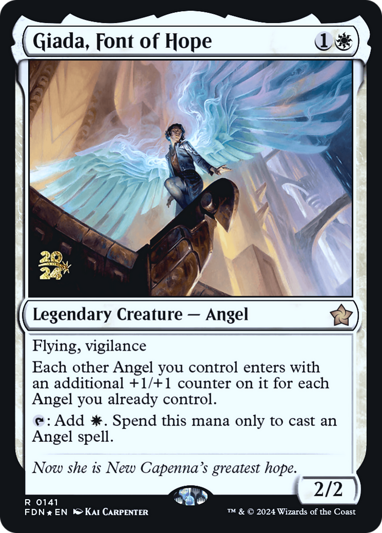 Giada, Font of Hope [Foundations Prerelease Promos] | Grognard Games
