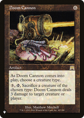 Doom Cannon [The List] | Grognard Games