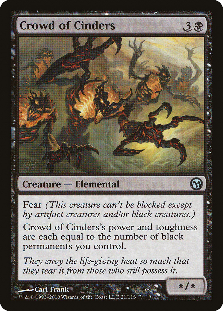Crowd of Cinders [Duels of the Planeswalkers] | Grognard Games