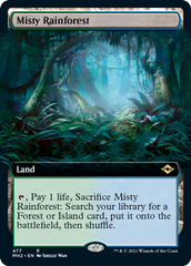 Misty Rainforest (Extended Art) [Modern Horizons 2] | Grognard Games