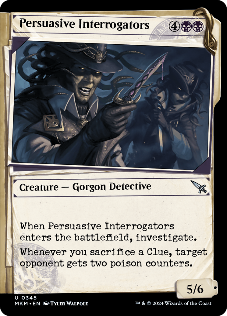 Persuasive Interrogators (Showcase) [Murders at Karlov Manor] | Grognard Games