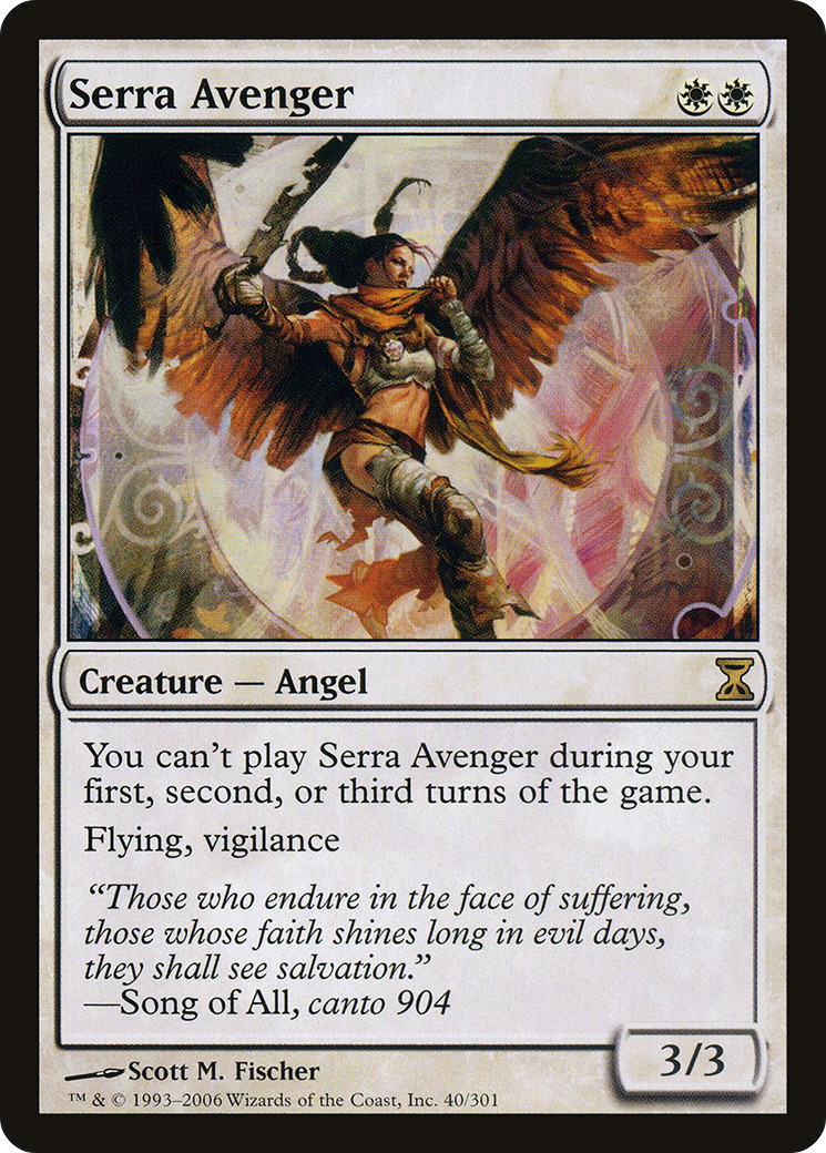 Serra Avenger [Time Spiral] | Grognard Games