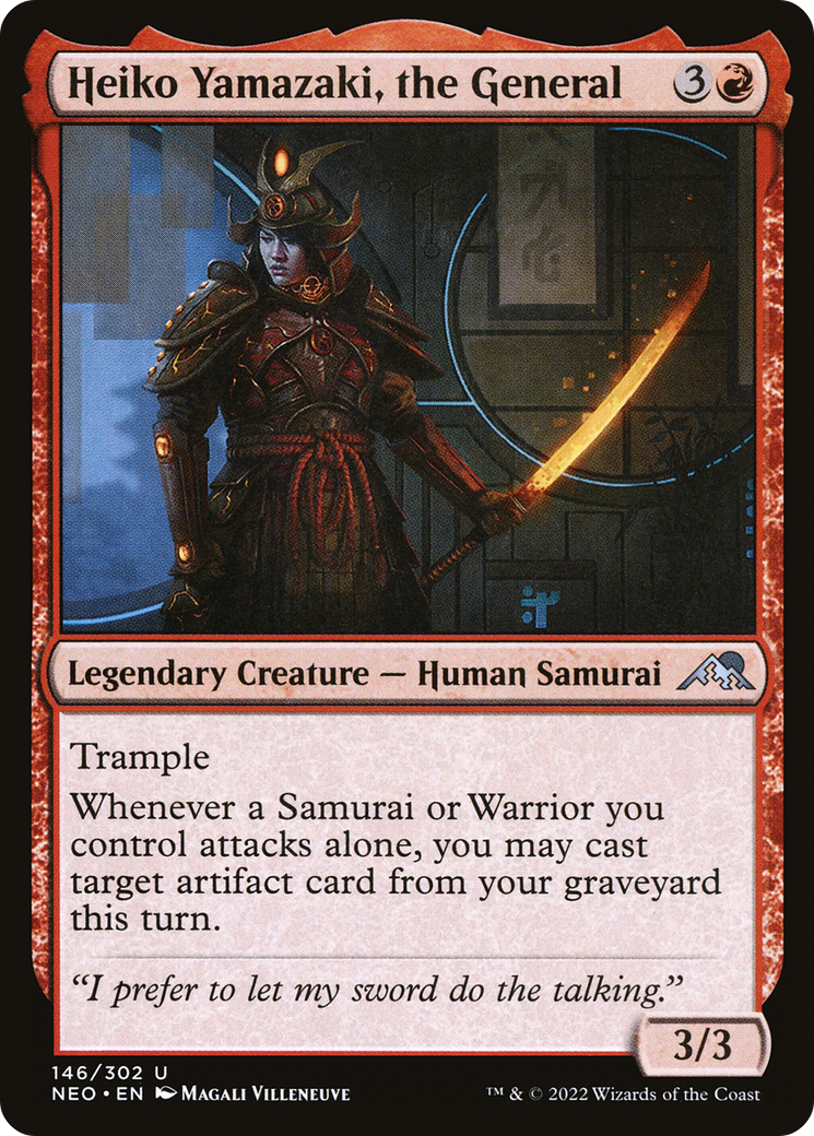 Heiko Yamazaki, the General [Kamigawa: Neon Dynasty] | Grognard Games