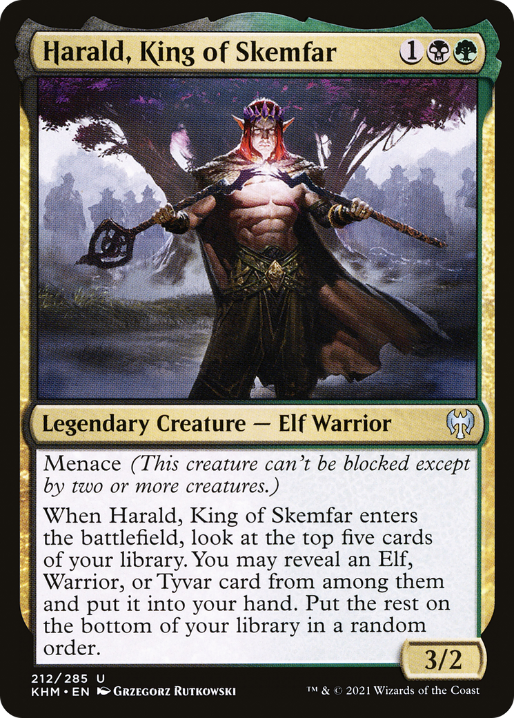 Harald, King of Skemfar [Kaldheim] | Grognard Games