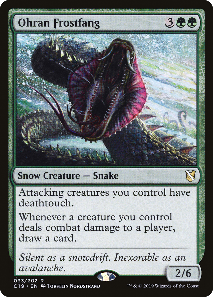 Ohran Frostfang [Commander 2019] | Grognard Games