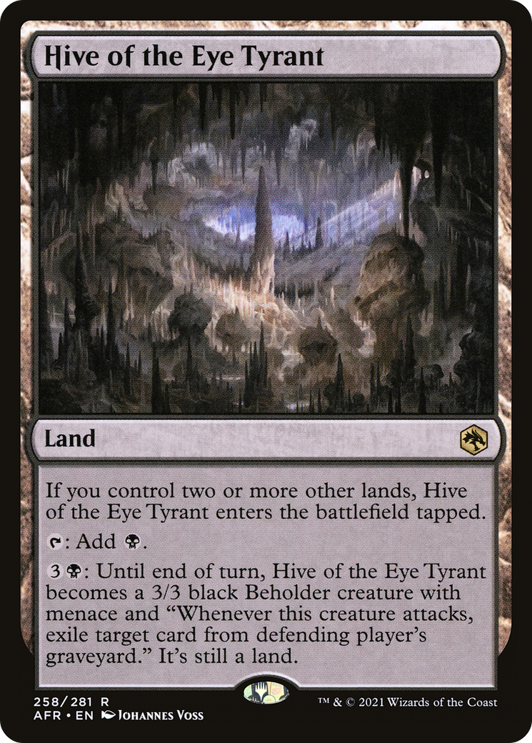 Hive of the Eye Tyrant [Dungeons & Dragons: Adventures in the Forgotten Realms] | Grognard Games