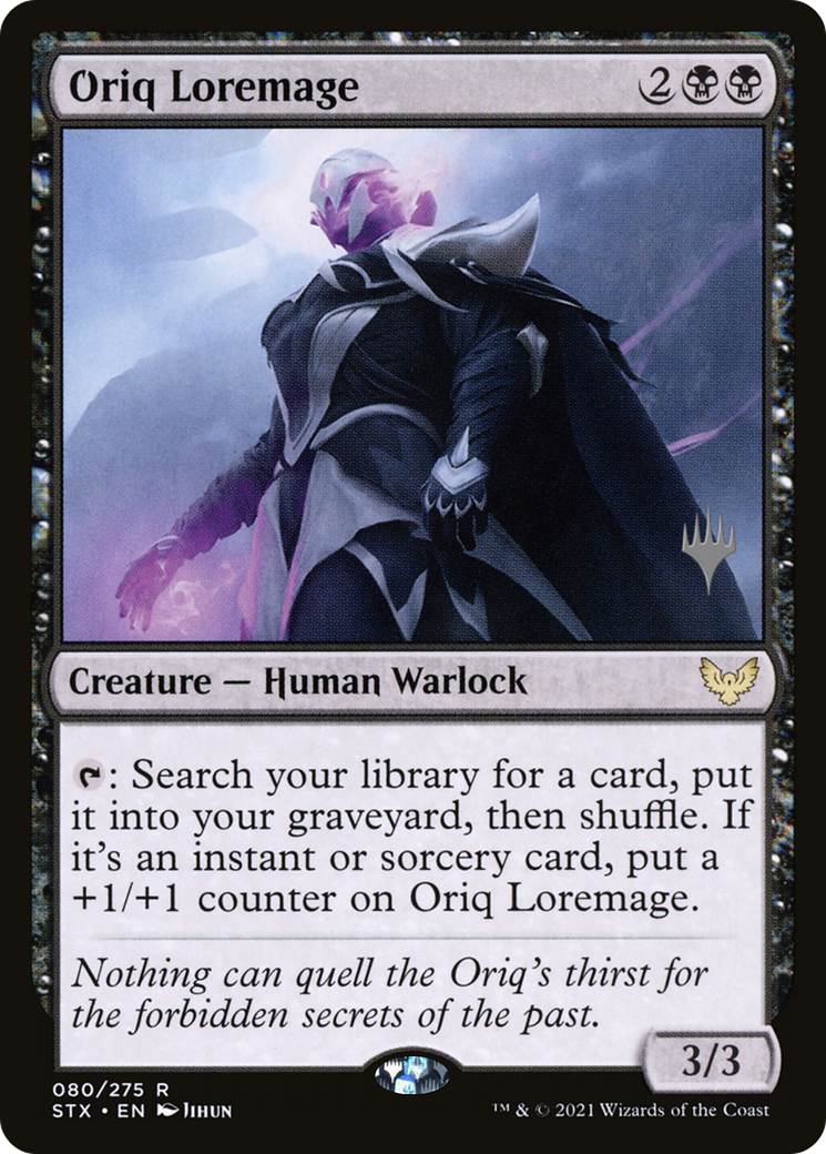 Oriq Loremage  (Promo Pack) [Strixhaven: School of Mages Promos] | Grognard Games