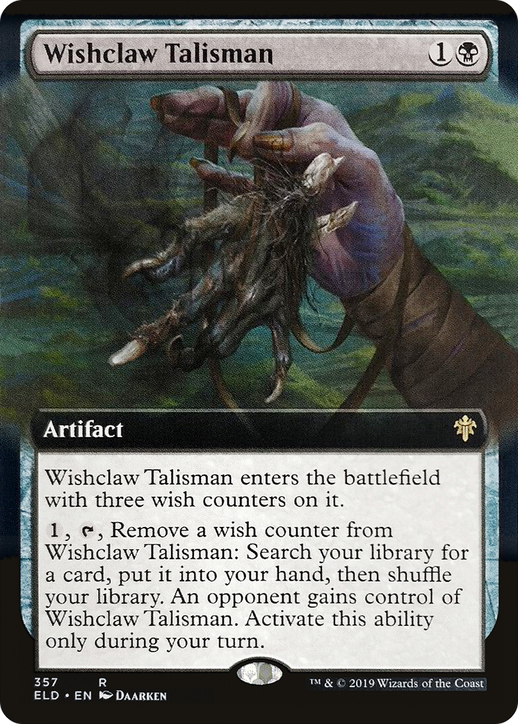 Wishclaw Talisman (Extended) [Throne of Eldraine] | Grognard Games