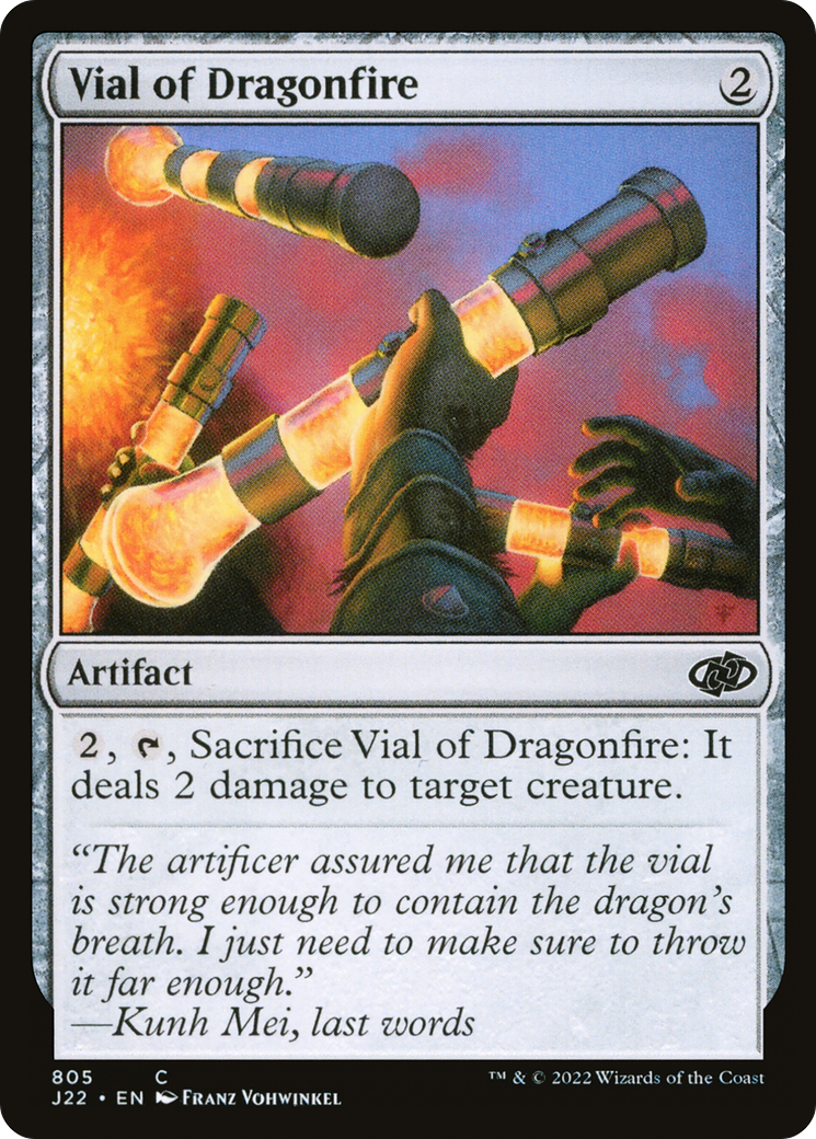 Vial of Dragonfire [Jumpstart 2022] | Grognard Games
