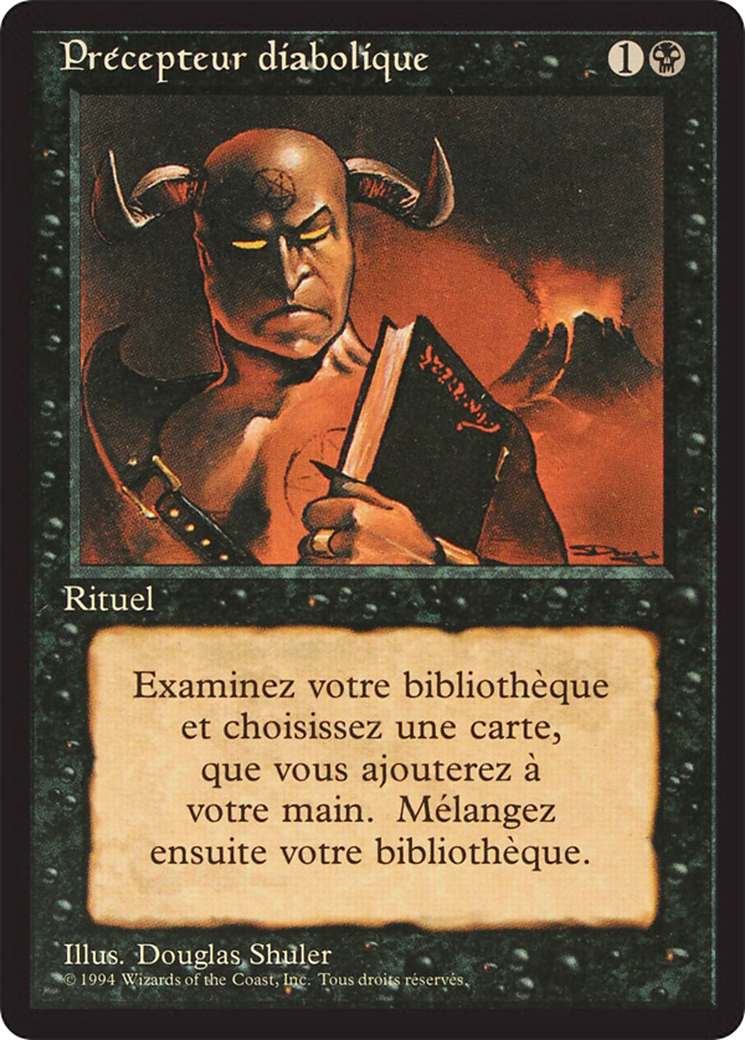 Demonic Tutor [Foreign Black Border] | Grognard Games