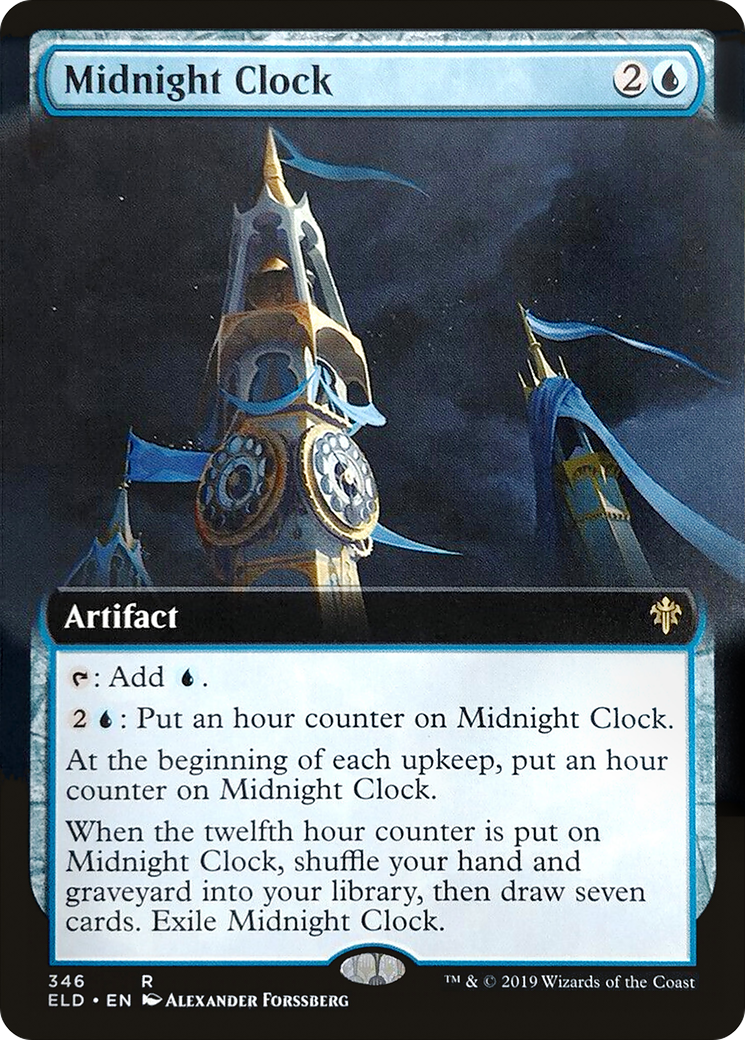 Midnight Clock (Extended) [Throne of Eldraine] | Grognard Games