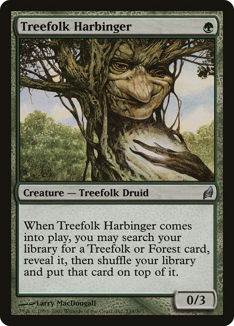 Treefolk Harbinger [Lorwyn] | Grognard Games