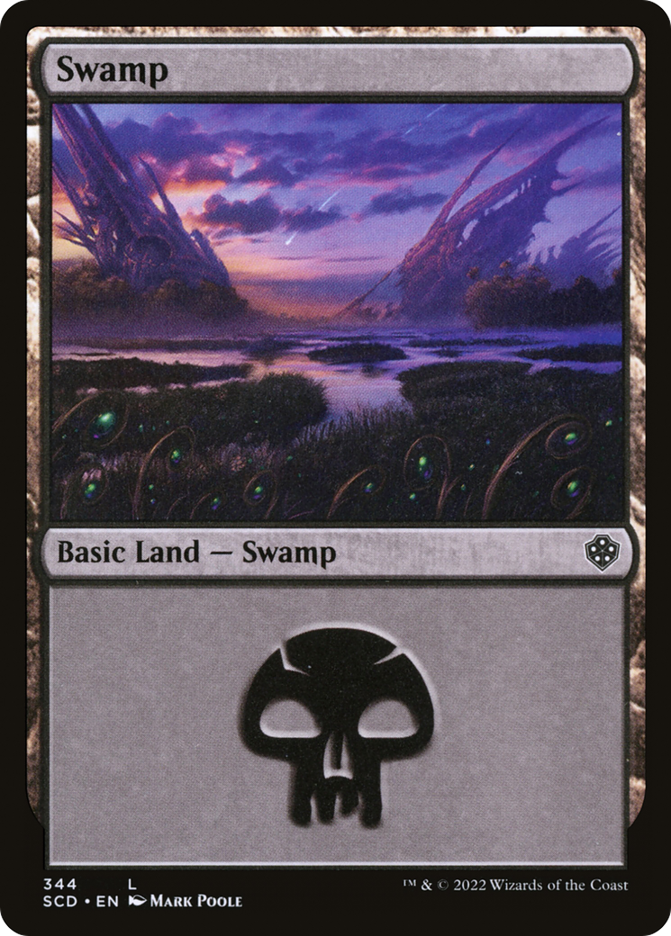 Swamp (344) [Starter Commander Decks] | Grognard Games