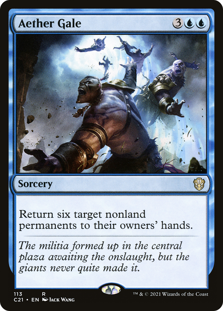 Aether Gale [Commander 2021] | Grognard Games
