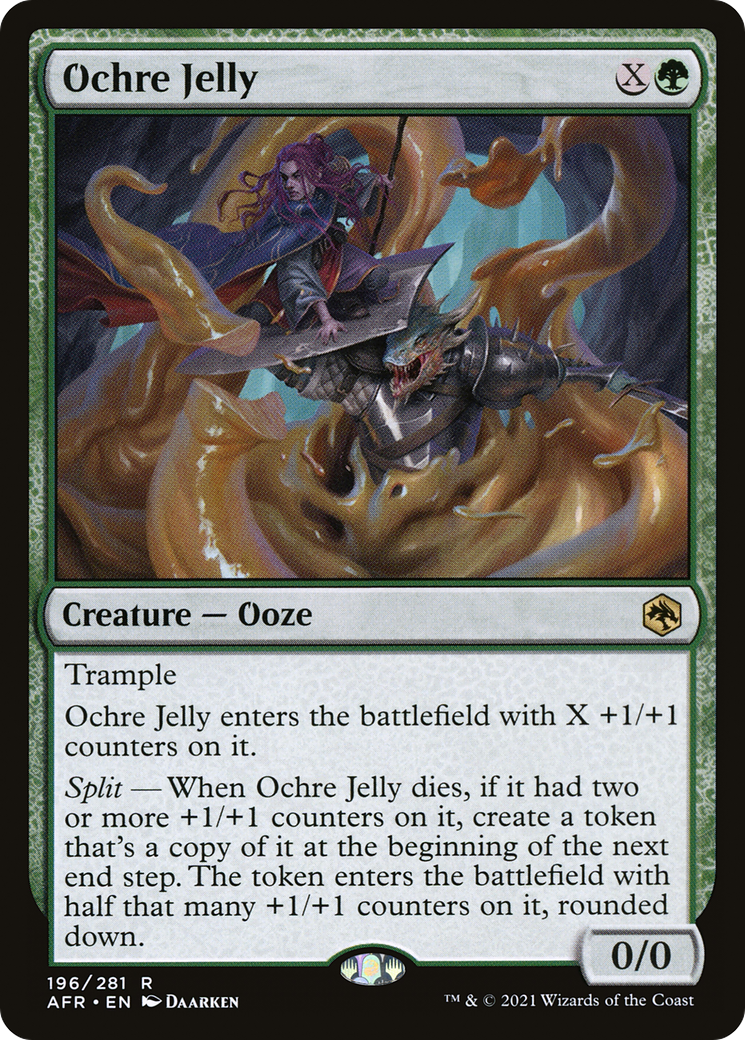 Ochre Jelly [Dungeons & Dragons: Adventures in the Forgotten Realms] | Grognard Games
