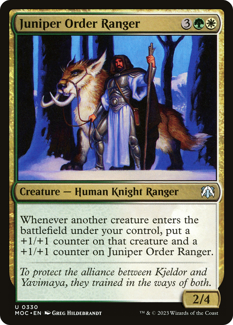 Juniper Order Ranger [March of the Machine Commander] | Grognard Games