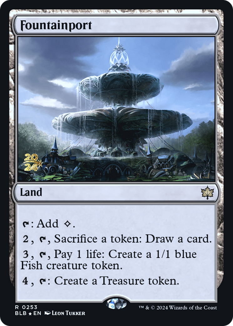Fountainport [Bloomburrow Prerelease Promos] | Grognard Games