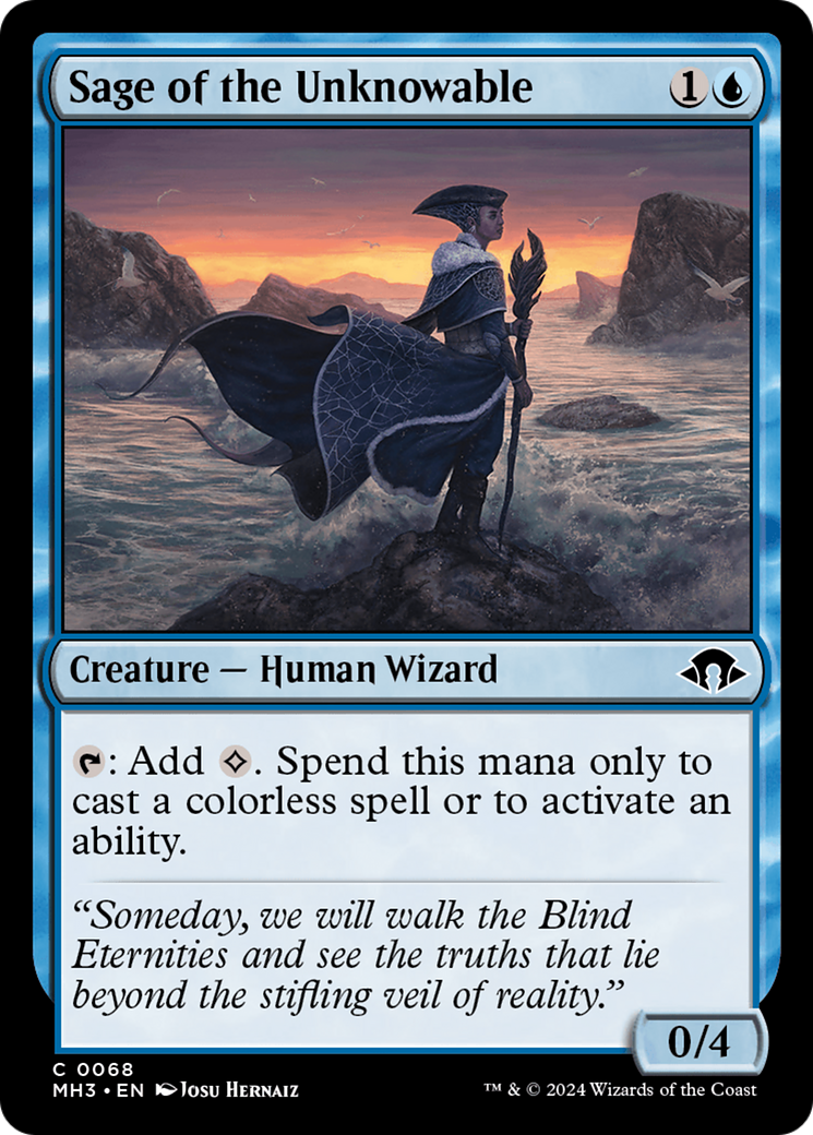 Sage of the Unknowable [Modern Horizons 3] | Grognard Games