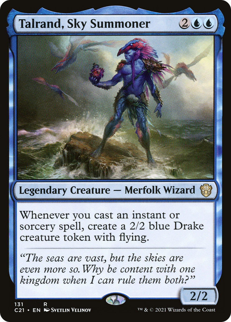 Talrand, Sky Summoner [Commander 2021] | Grognard Games