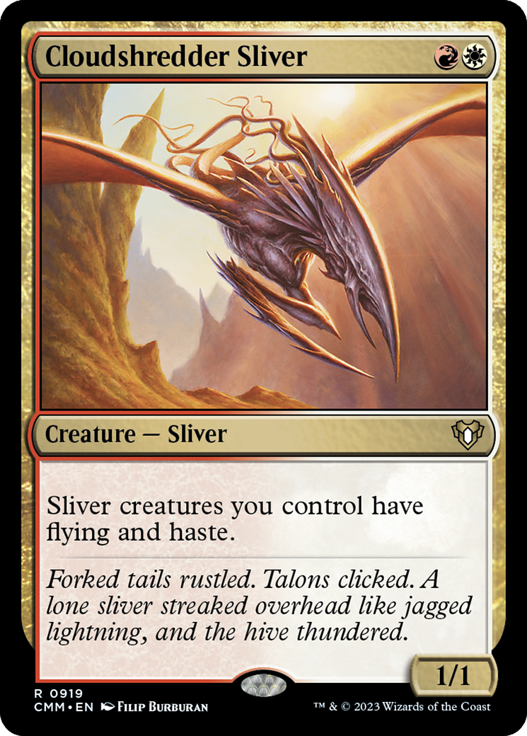 Cloudshredder Sliver [Commander Masters] | Grognard Games