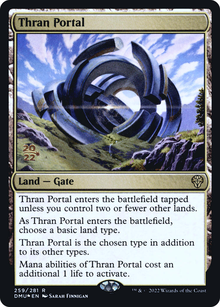 Thran Portal [Dominaria United Prerelease Promos] | Grognard Games