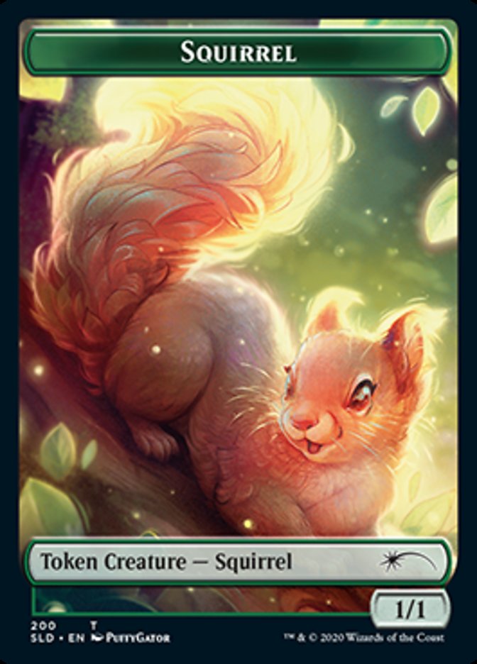 Squirrel Token [Secret Lair Drop Series] | Grognard Games