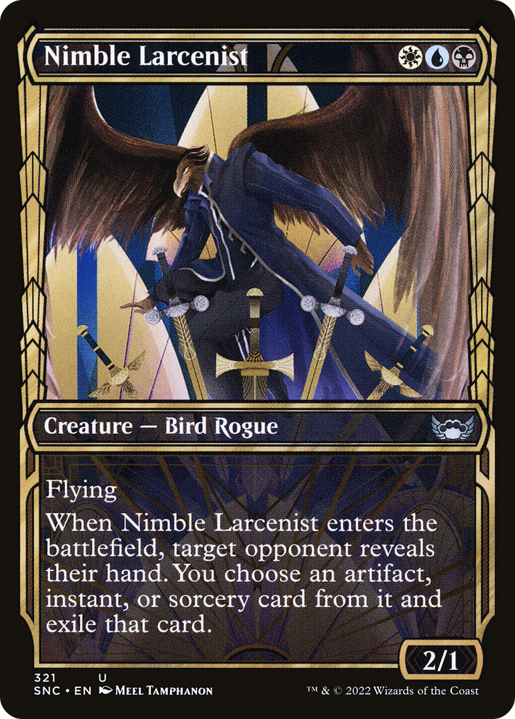 Nimble Larcenist (Showcase Golden Age) [Streets of New Capenna] | Grognard Games
