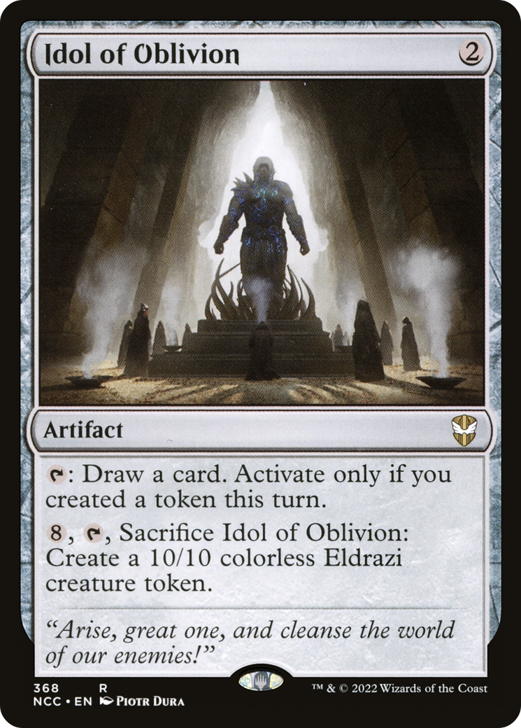 Idol of Oblivion [Streets of New Capenna Commander] | Grognard Games