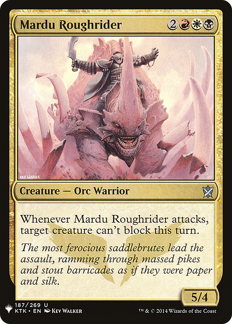 Mardu Roughrider [Mystery Booster] | Grognard Games