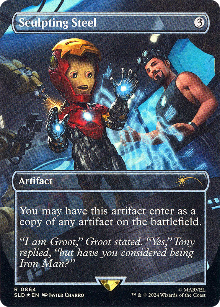 Sculpting Steel (Rainbow Foil) [Secret Lair Drop Series] | Grognard Games